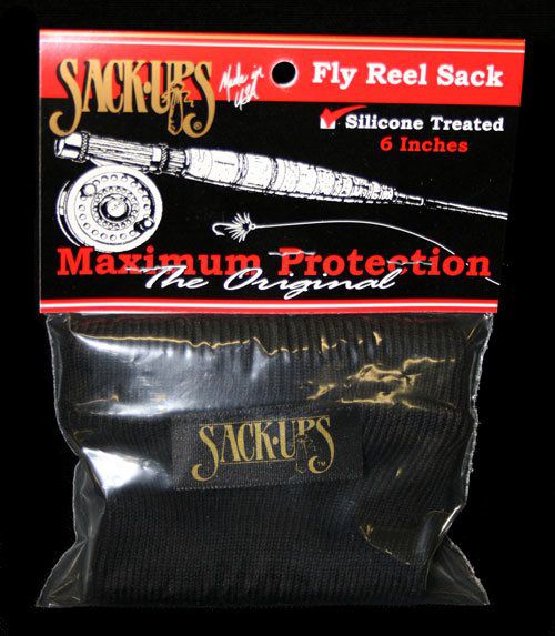 MODEL 535 (6") – Fly Reel Sack (Black)
