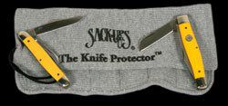 MODEL 802 – Knife Roll (Gray, Holds 6 Knives)