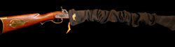 MODEL 521 (66") – Black Powder Gun Sack (Black)